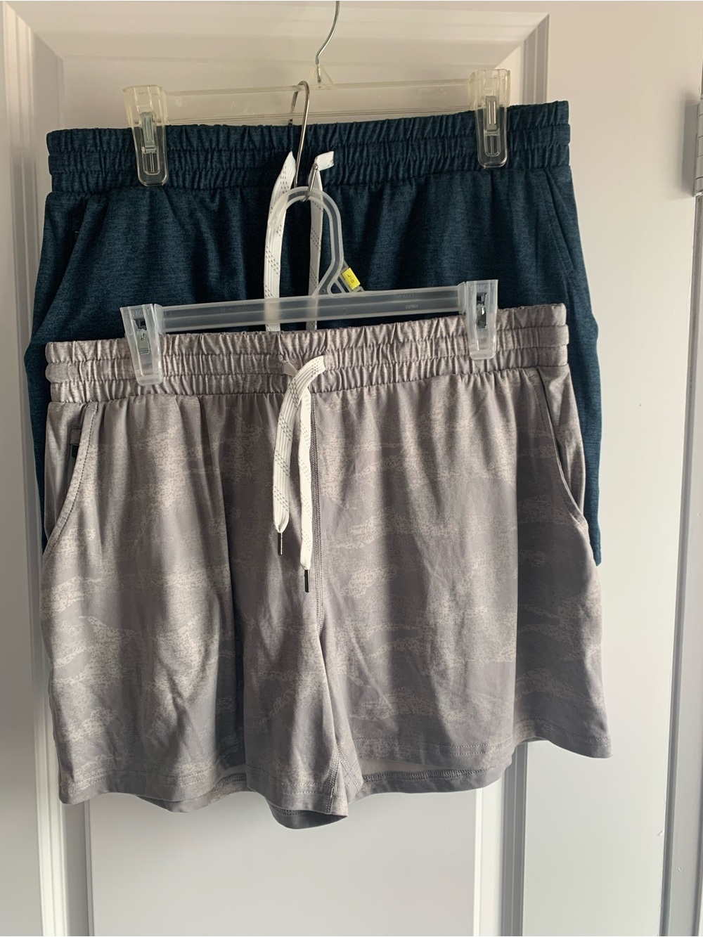 Pacific Trail Blue and Light Gray Athletic Shorts (2 pack)